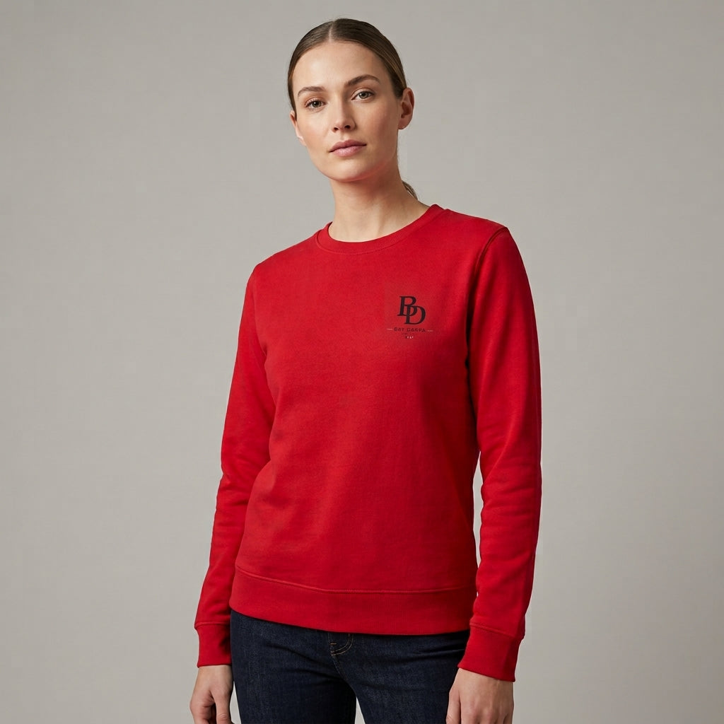 Sudadera Orgánica Unisex Crewneck Bay Darpa [🌱 Sostenible]