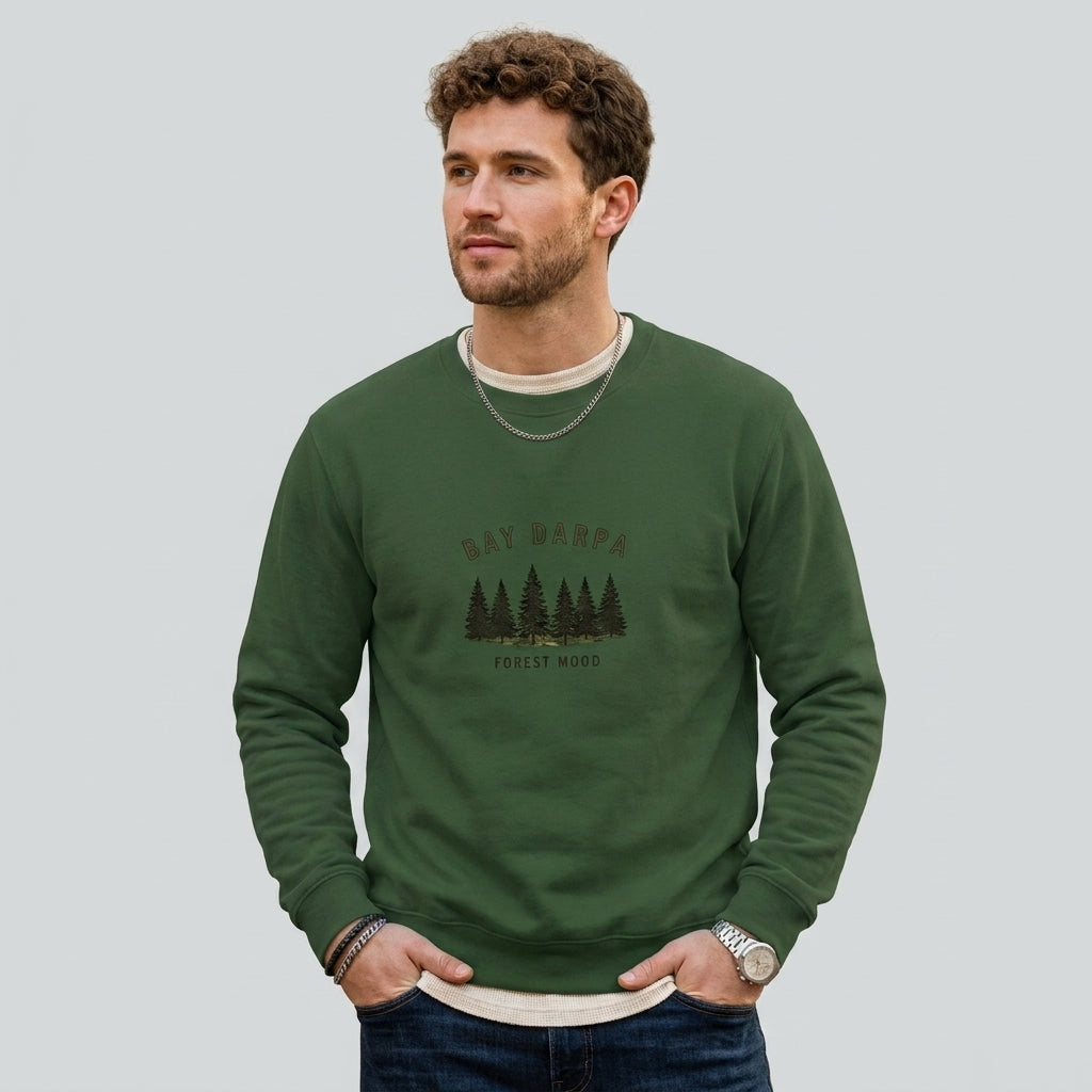 Sudadera Crewneck «Forest Mood» Bay Darpa