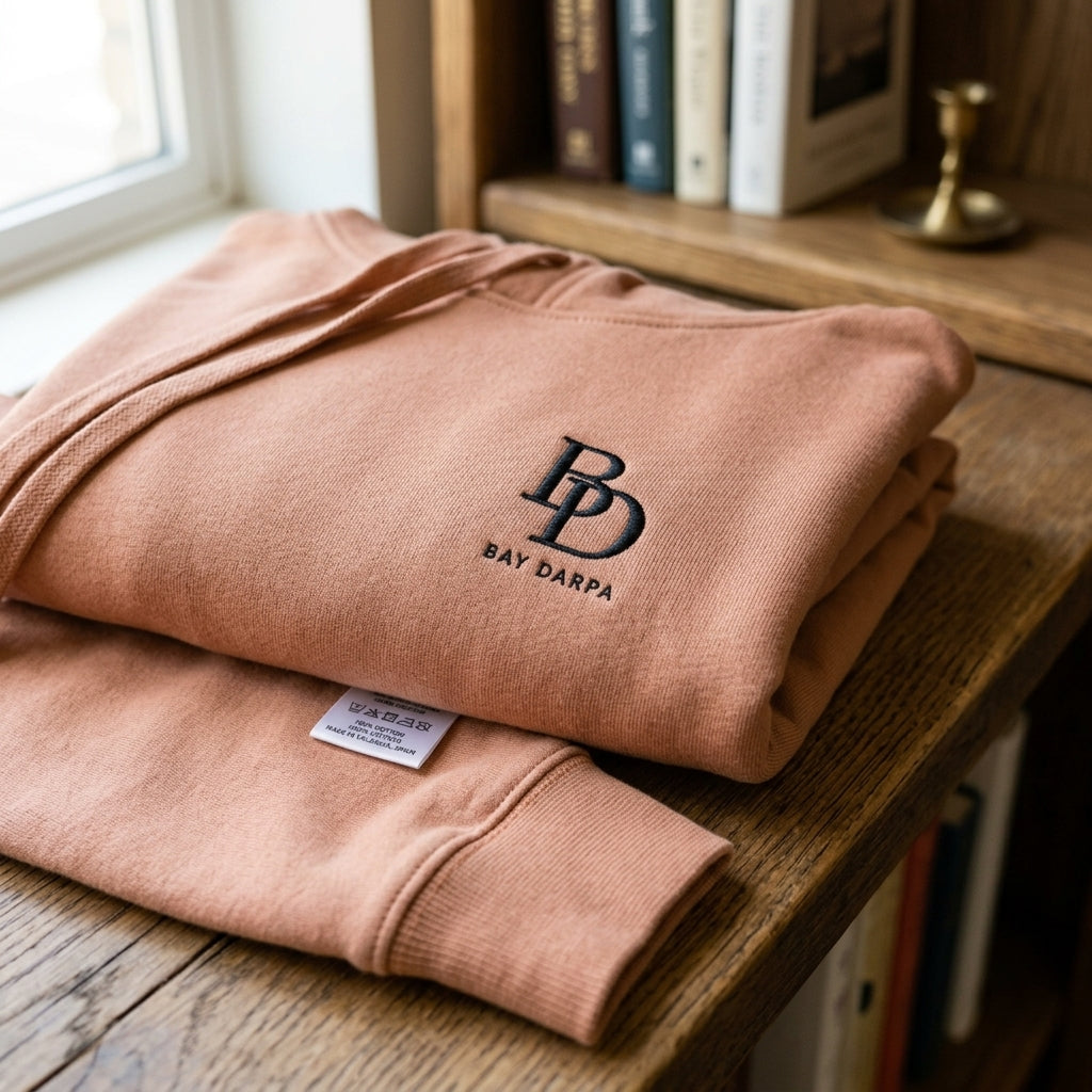 Sudadera Cropped Raw Cut Bay Darpa