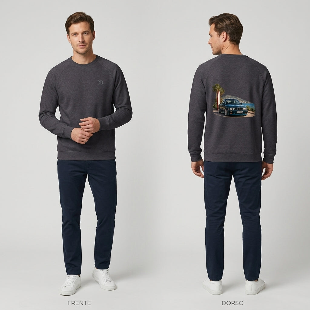 Sudadera BAY DARPA E30 Surf Organic Sweatshirt [🌱 Sostenible]