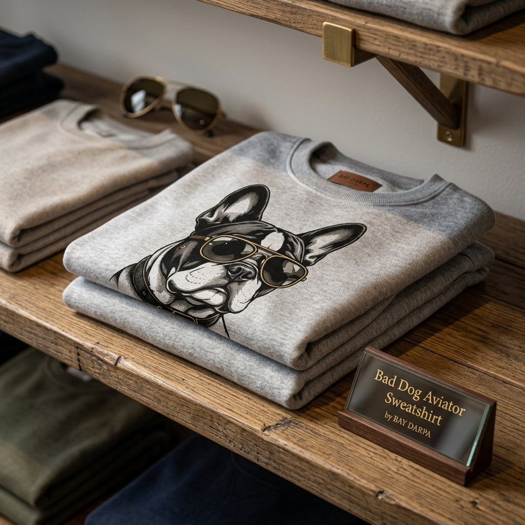 Sudadera «Bad Dog Aviator» Bay Darpa