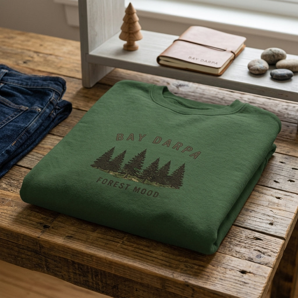 Sudadera Crewneck «Forest Mood» Bay Darpa