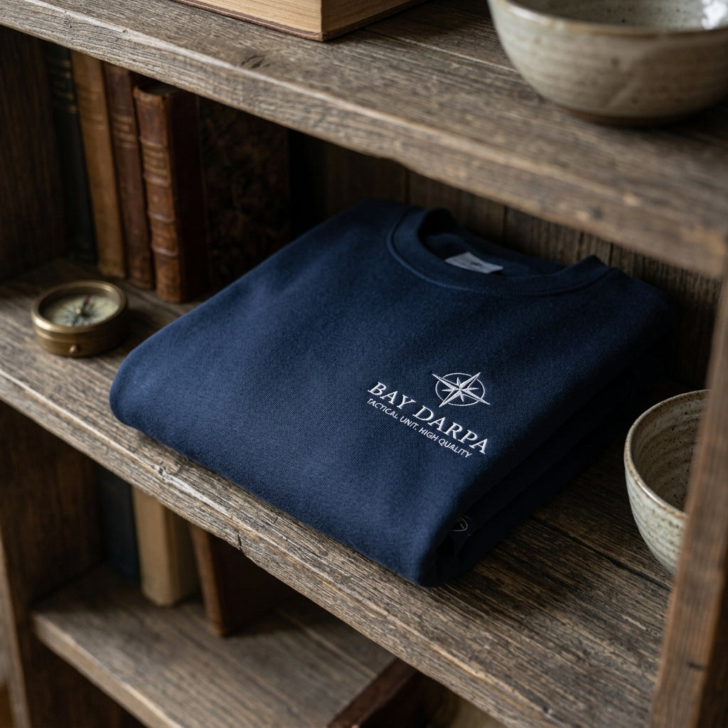 Sudadera Unisex Bay Darpa Compass Organic