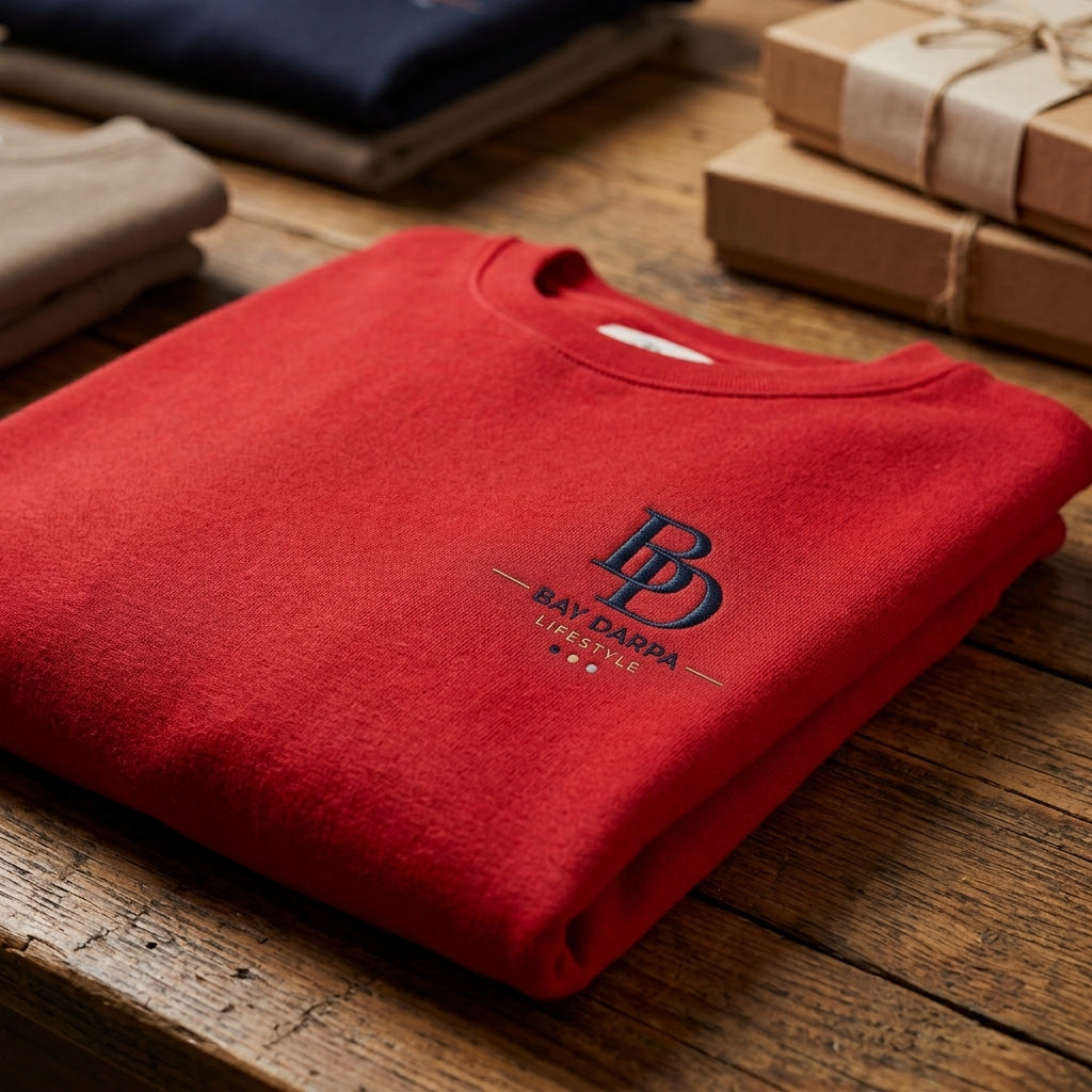 Sudadera Orgánica Unisex Crewneck Bay Darpa [🌱 Sostenible]